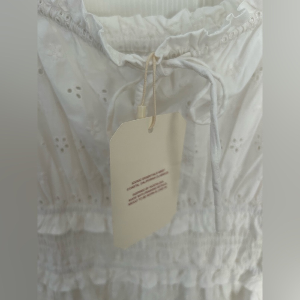 NWT Gap x Doen Eyelet Midi Dress - Picture 8 of 11